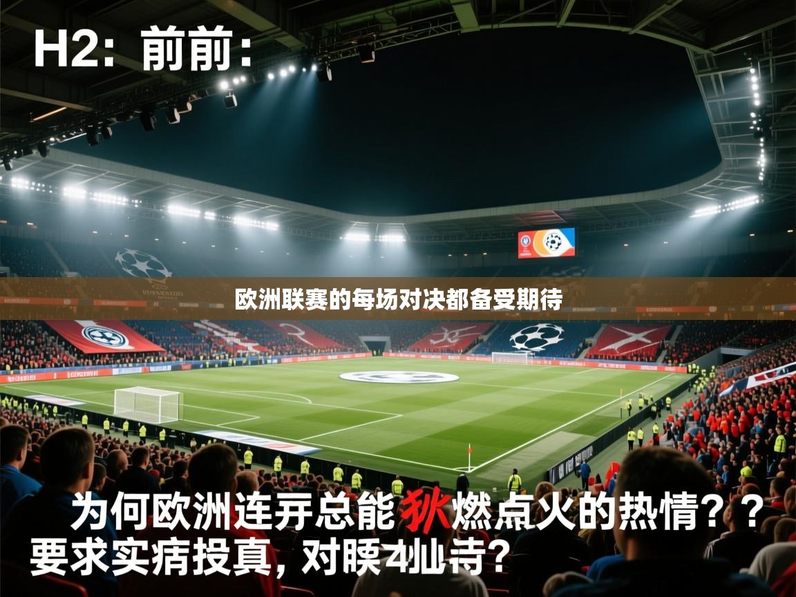 欧洲联赛的每场对决都备受期待  第2张